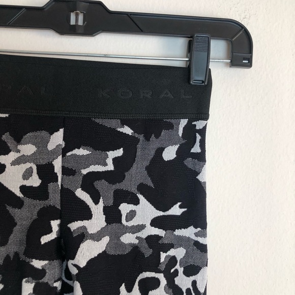 Koral Knockout High Rise Cropped Camo Leggings - Picture 7 of 11